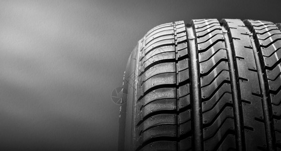 黑色的放隔离橡胶轮胎灰色面的橡胶质量轮子高清图片素材