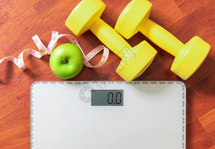 体重减肥概念饮食营养图片