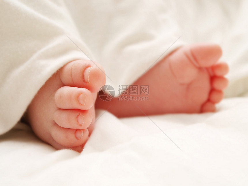 美丽人类婴儿脚丫子图片