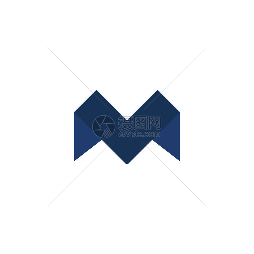 品牌创造信件M矢量标识设计互联网插图图片