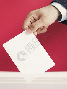 选票问卷卡片Olymposus数字摄影机人用空票箱模拟背景图片