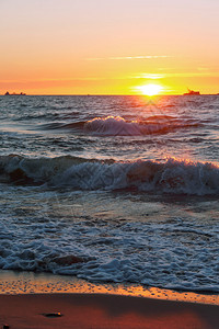 海上日出风景图片