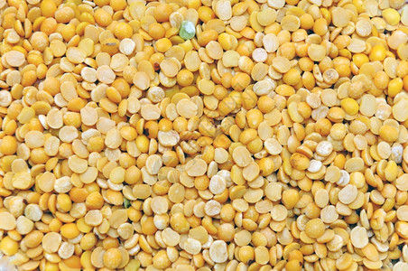 ToorDal著名的印度豆类也叫黄鸽梨碎粒所有的饮食图片