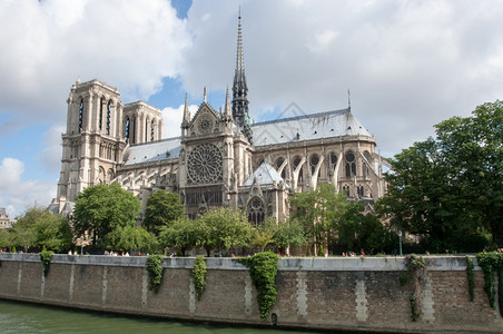 水路圣母大教堂法国巴黎贵妇人地标图片