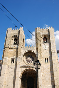 玛丽亚天欧洲里斯本市最古老的教堂图片