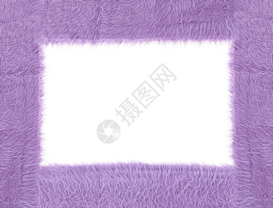 紫色的白色背景的紫纤维纹理框架图案地毯图片