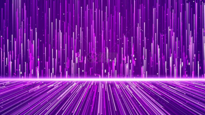 线条墙结构几何形状和粒子紫色创意设计元素抽象背景有质感的地技术图片