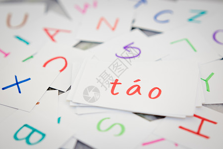 颜色苹果越南人学习用字母卡写应程序的新词Name越南语牌图片