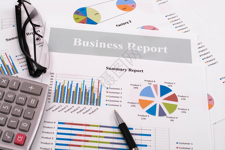 利润收益统计业务图表报告商业文件首都高清图片素材