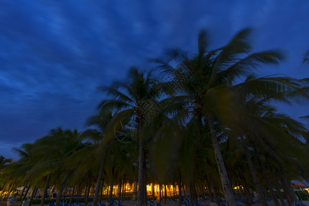 岛加勒比海滩日落的景象加勒比海滩日落之景奥尔洛夫美丽图片