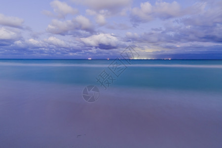 户外海岸照片加勒比滩日落的景象加勒比海滩日落之景图片