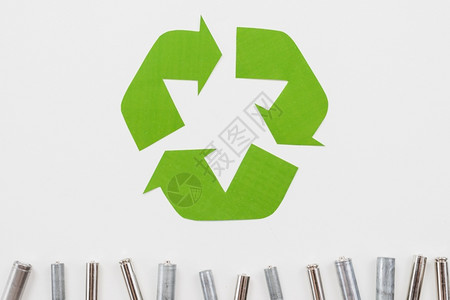 大小不同线条艺术自然回收代号垃圾电池灰色底子的设计图片