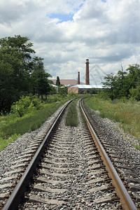 铁路在工业区力量石油俄罗斯图片