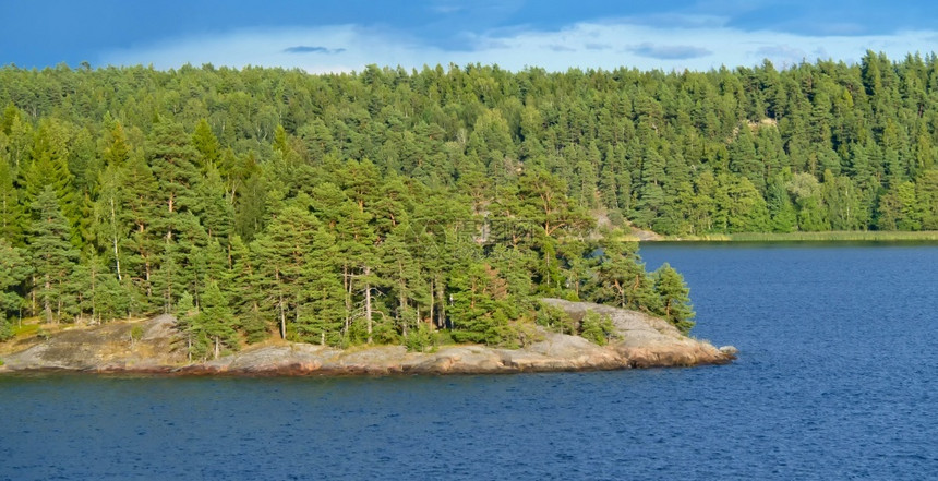 航程水风景斯德哥尔摩群岛斯德哥尔摩费波罗的海斯德哥尔摩瑞典斯堪的纳维亚欧洲图片