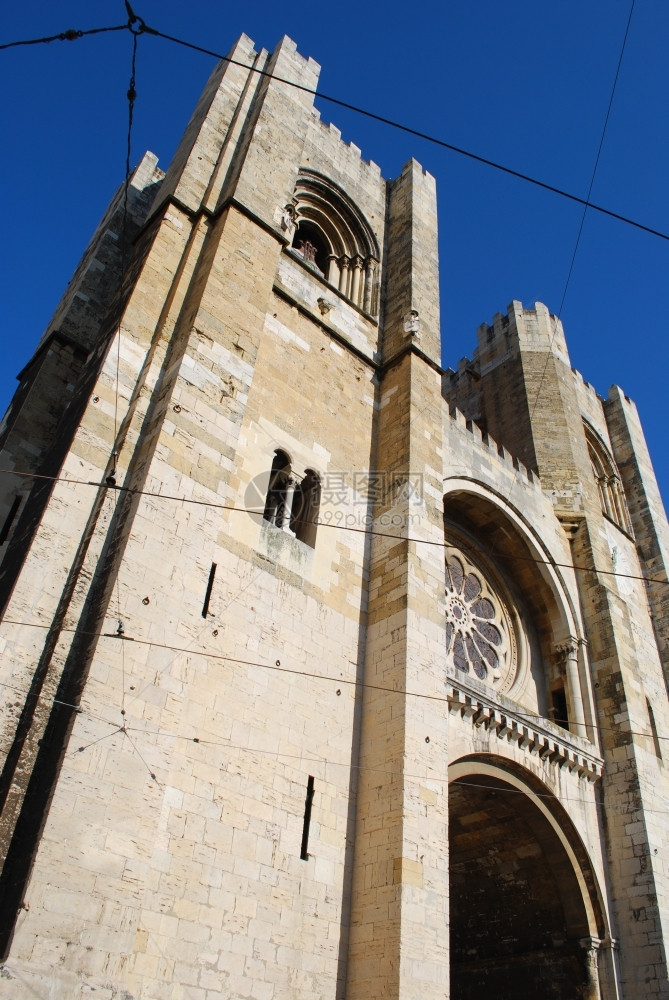 历史地标宗教里斯本市最古老的教堂图片