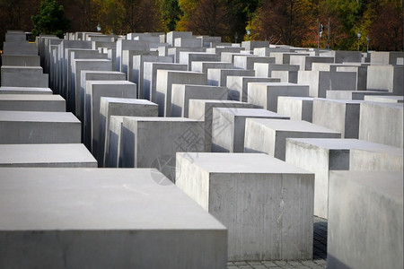 堵塞世界建筑物德国柏林大屠杀纪念馆德国柏林图片