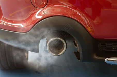 大气层一氧化碳封闭汽车排气管路背景图片