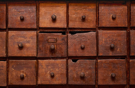 目录细胞背景和纹理非常古老的木制柜子内有抽屉木制柜子内有抽屉图片