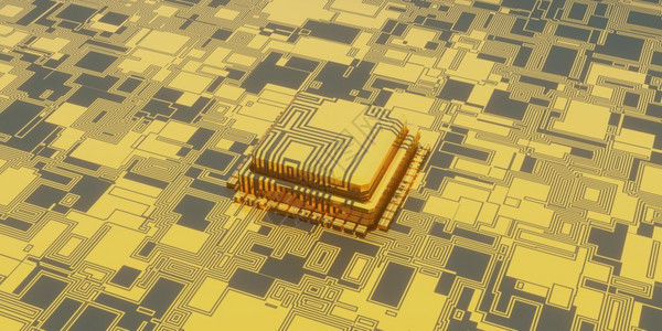高科技微芯片背景图片