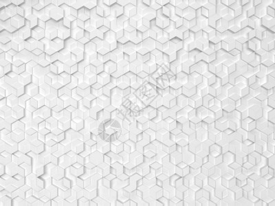 六边形由三德背景的正方形制成蜂窝科学未来派图片