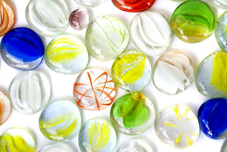 丰富多彩的一组色玻璃宝石的背景图集石头绿色图片