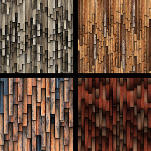 自然木头结构体用于设计的抽象木板纹理收藏集图片