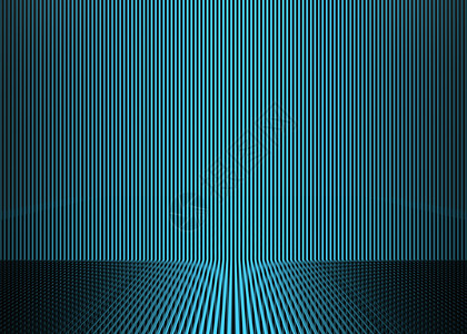 地面3d使未来蓝色垂直光束的型墙壁地板复格隆德正面奢华背景图片