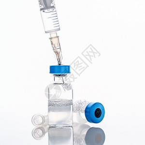 疫苗注射器背景图片