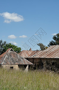 优质的空南非一个废弃旧农舍南非破碎的图片