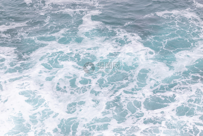 颜色海洋岸带泡沫风力的移动波浪绿石水冲支撑图片