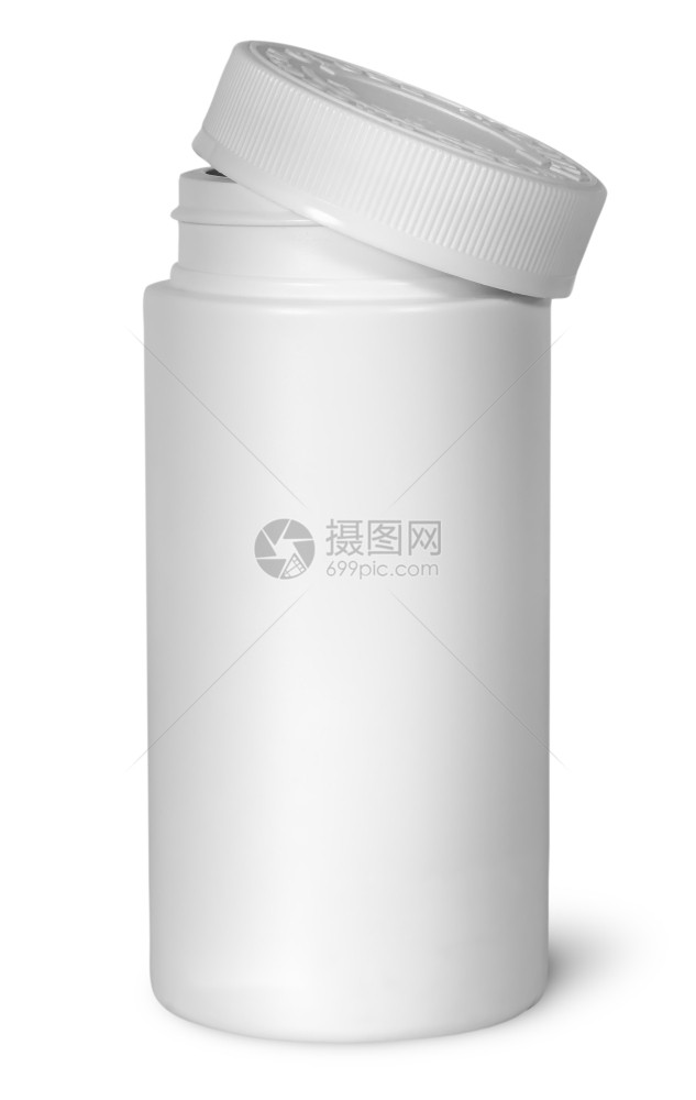 移除目的白底隔离盖被除去的维生素白塑料瓶处方图片