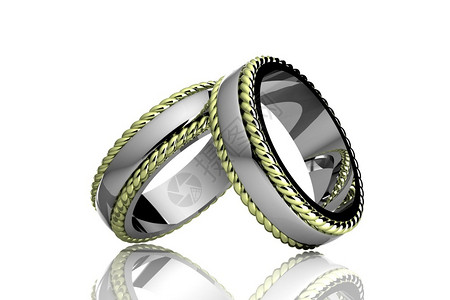 女化环境精美的结婚戒指图片