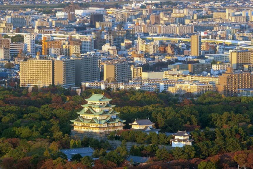 日本名古屋城市建筑图片