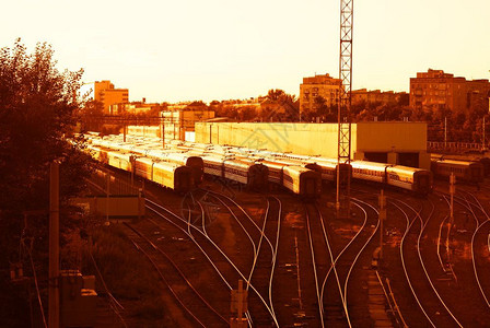 俄罗斯莫科火车站日落背景莫斯科火车站日落背景hd单位美元棚生动图片