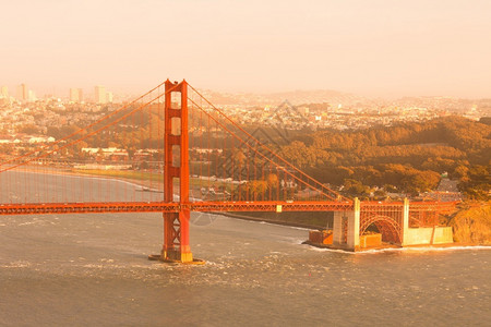 海岸金门大桥美国加利福尼亚州旧金山门大桥目的地城市景观图片