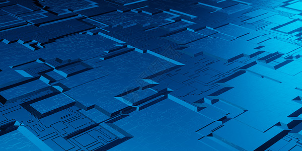 哈尔滨地表建筑3d技术微芯片背景数字地表电路板图蓝色的形象结构体设计图片