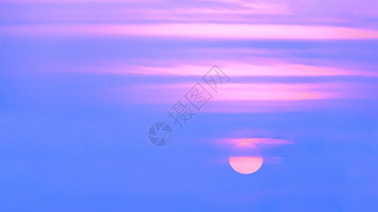 晚间日落天空背景的柔软图像Name云景紫色的时间图片