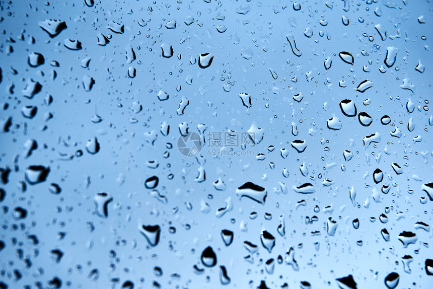 质地窗口上的雨滴墙纸风暴图片