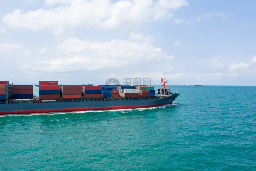 货运海物集装箱输进口出国际海洋令人惊恐的进出口国际海洋第1条国际海洋天线水图片
