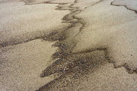 娱乐棕色的海沙纹理黑点湿背景海纹理黑点夏天橙高清图片素材