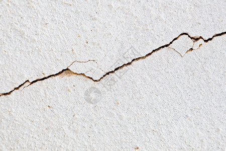 正面Crack水泥墙或背景裂缝巴拉班图片