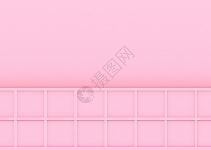 甜的质地木板3d提供现代甜调软色粉红木质方形盒模式板设计墙壁背景设计图片