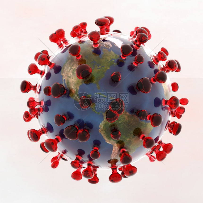 3D病毒图片