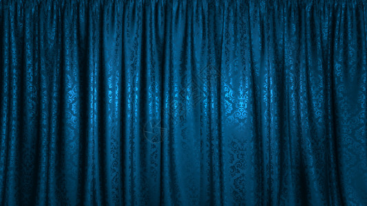 缎天鹅绒电影3D为戏剧或歌舞台提供美丽的窗帘为你的设计项目置非常详细的结构布局背景图片