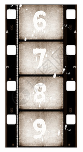 非摄形象的老式电影胶片特写摄设计图片