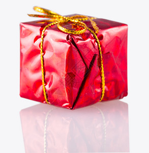 盒子与胶带图片盒子裹空白的色背景孤立红礼品盒设计图片