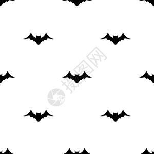 德古拉伯爵打印无缝模式包括蝙蝠黑色双周图纸万圣节纹理设计网络包装纸织物的矢量插图恐惧血液设计图片