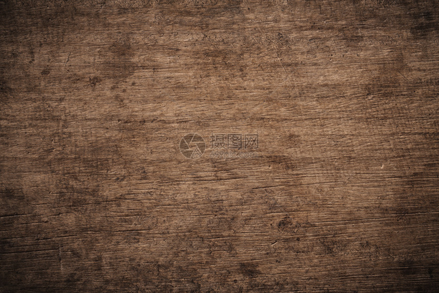 粮食古董老的黑纹身木质背景旧褐色木质图案表面顶视棕色木面板工图片
