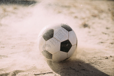 雪砂砾游戏足球沙粒子图片