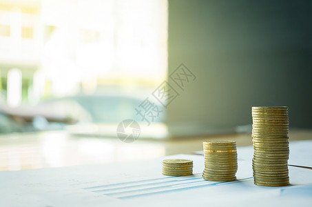 数字速度商业文件金钱和融概念中的硬币堆积图未来图片